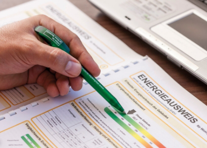 Informationsmappe über den Energieausweis