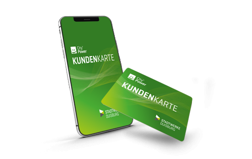 Kundenkarte und Handy-App.