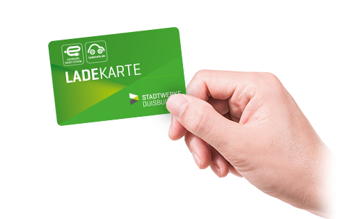 Kundenkarte wird vorgezeigt.