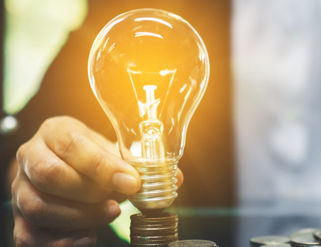 Leuchtende Glühlampe Leuchtende Glühlampe